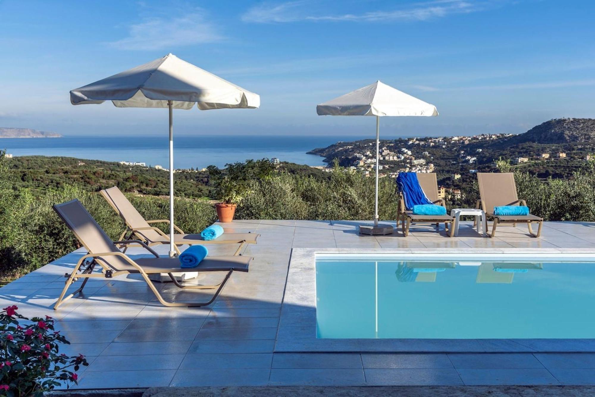 Villa Konstantinos Hilltop Vineyard Escape Almirida Dış mekan fotoğraf