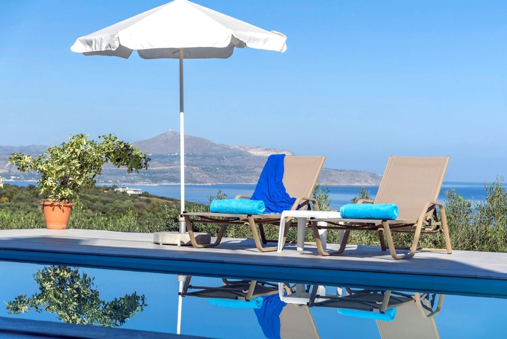 Villa Konstantinos Hilltop Vineyard Escape Almirida Dış mekan fotoğraf