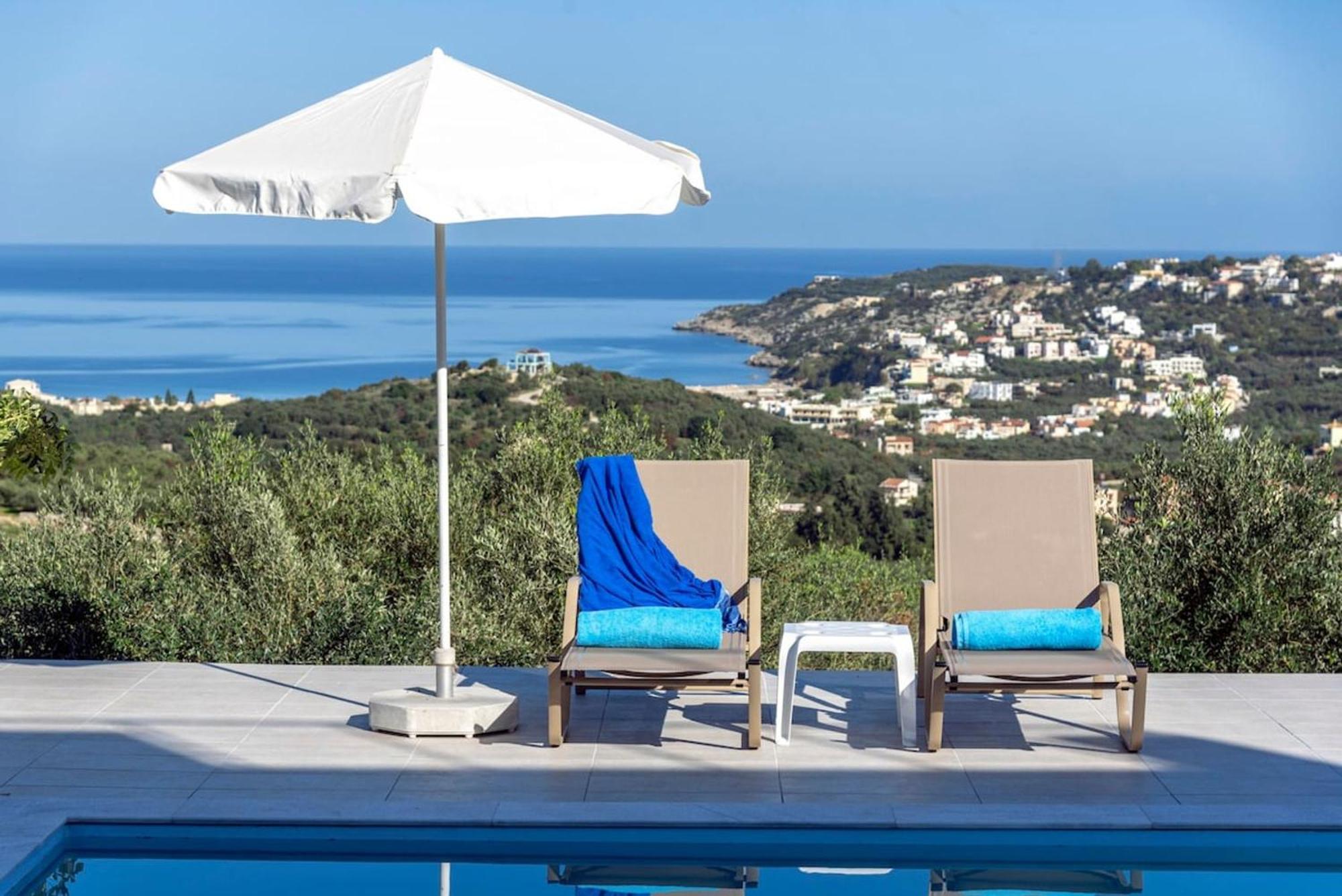 Villa Konstantinos Hilltop Vineyard Escape Almirida Dış mekan fotoğraf
