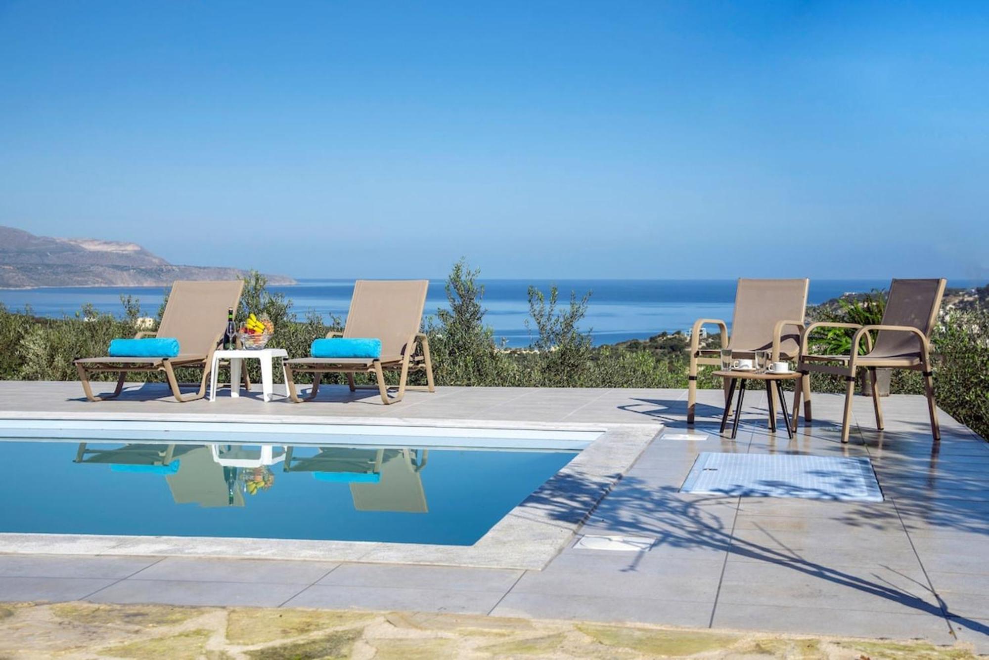Villa Konstantinos Hilltop Vineyard Escape Almirida Dış mekan fotoğraf