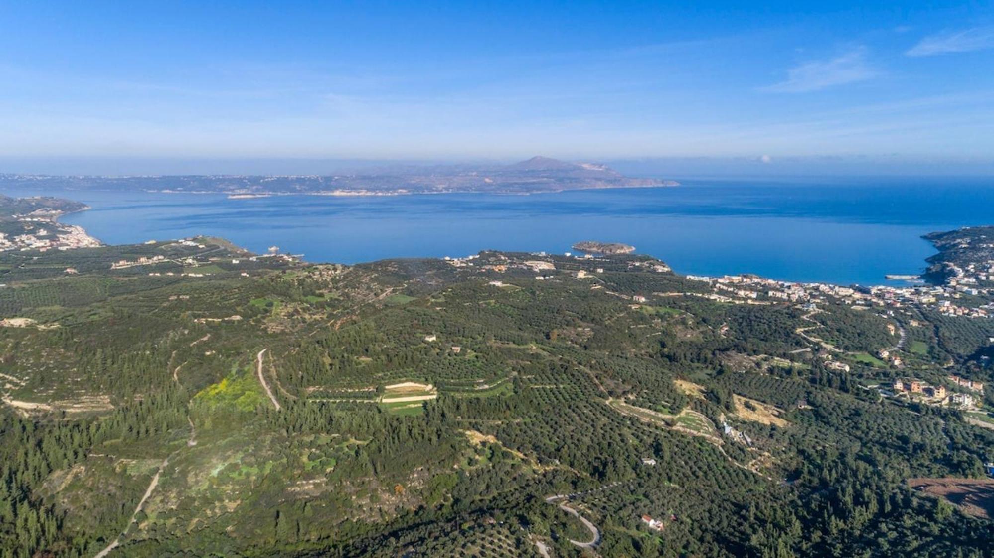 Villa Konstantinos Hilltop Vineyard Escape Almirida Dış mekan fotoğraf