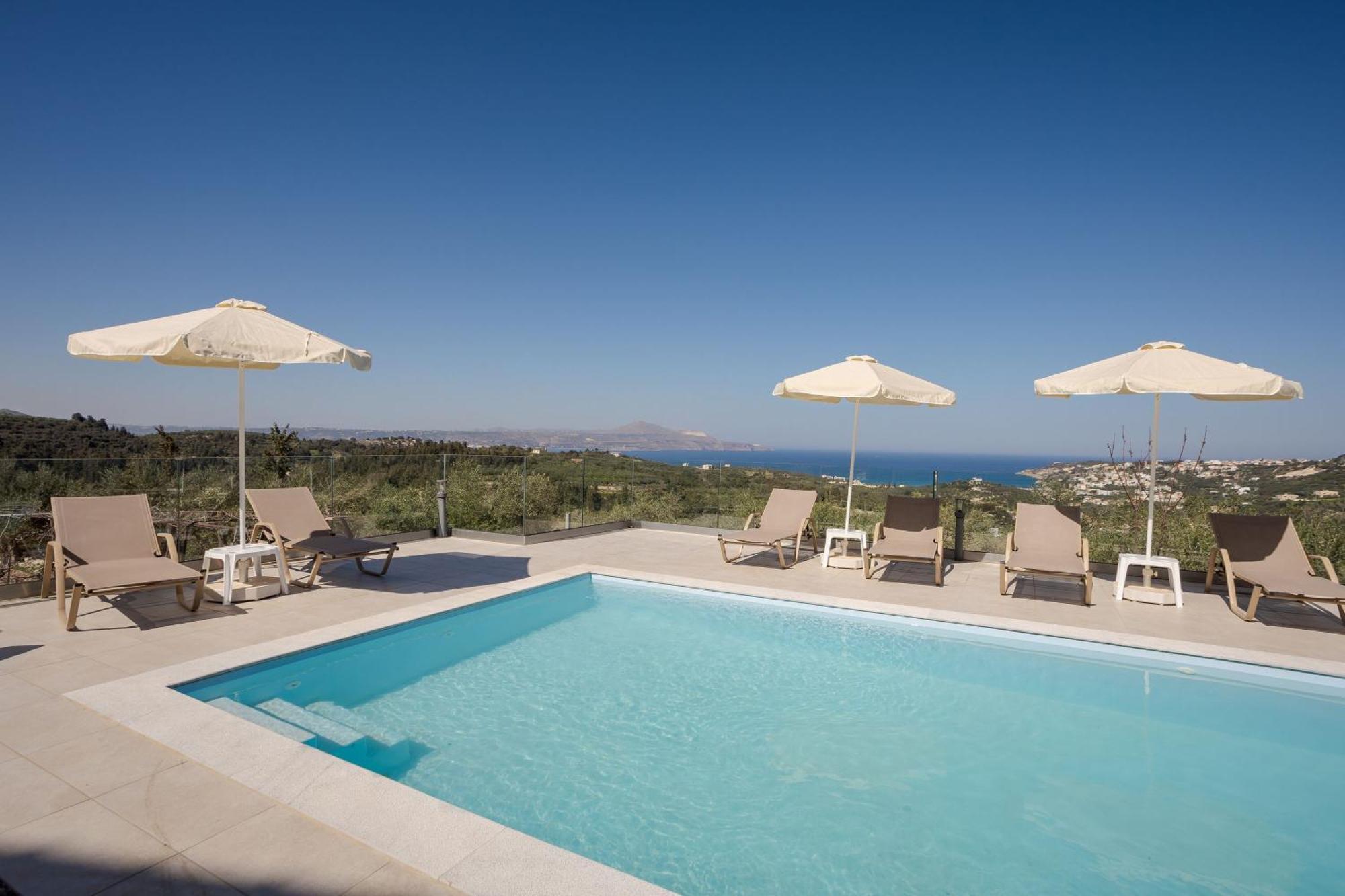 Villa Konstantinos Hilltop Vineyard Escape Almirida Dış mekan fotoğraf