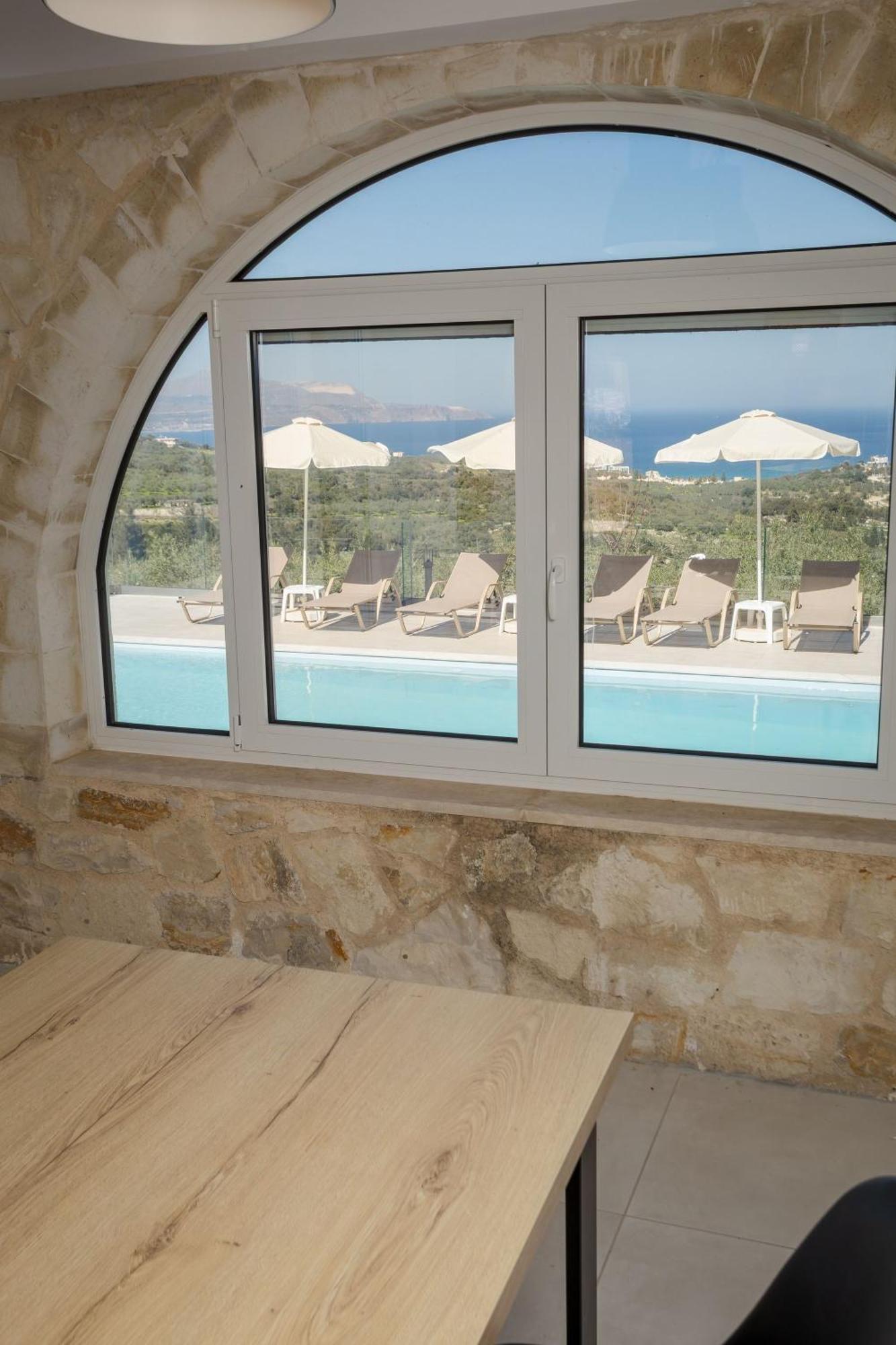 Villa Konstantinos Hilltop Vineyard Escape Almirida Dış mekan fotoğraf