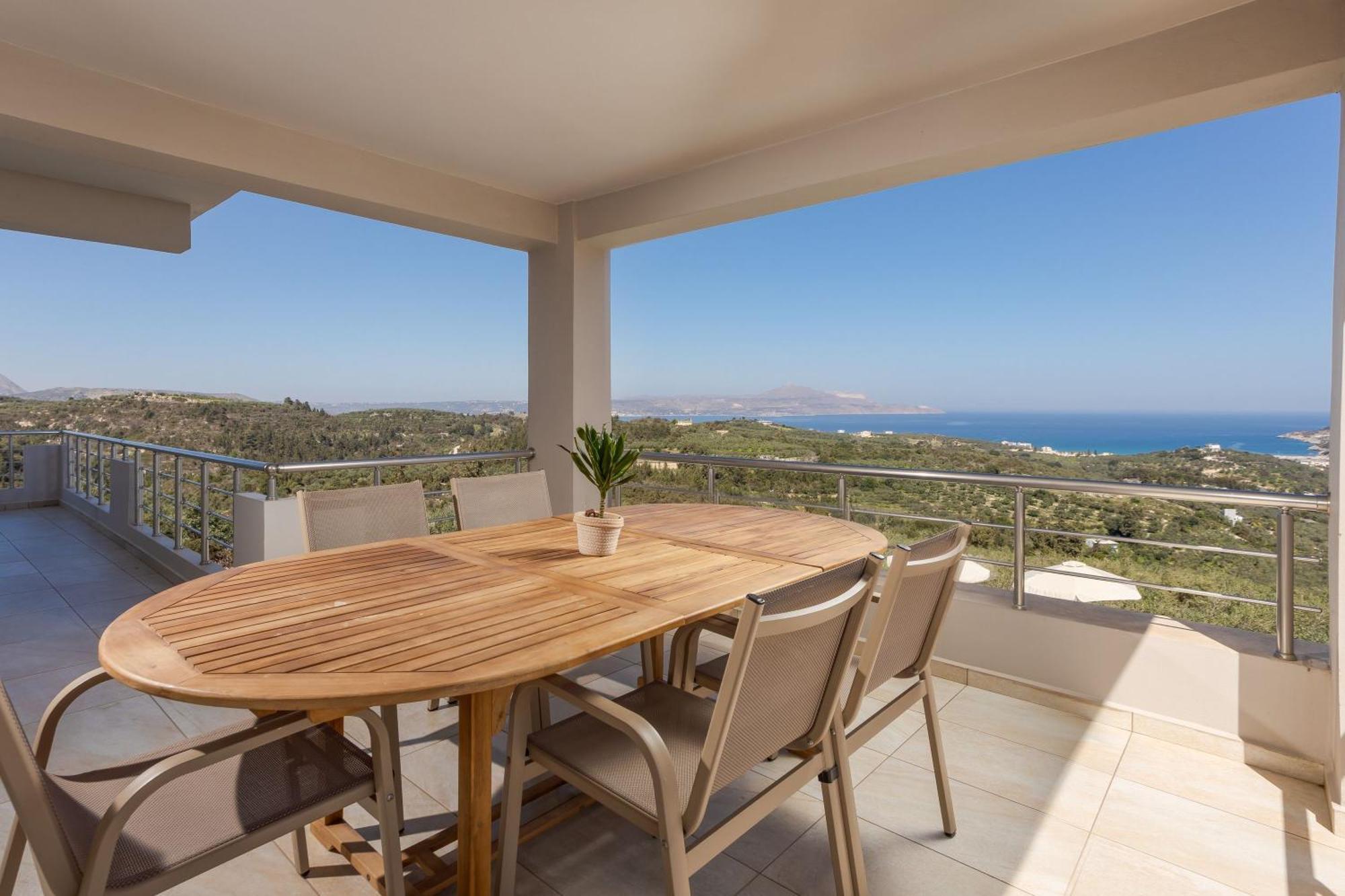 Villa Konstantinos Hilltop Vineyard Escape Almirida Dış mekan fotoğraf