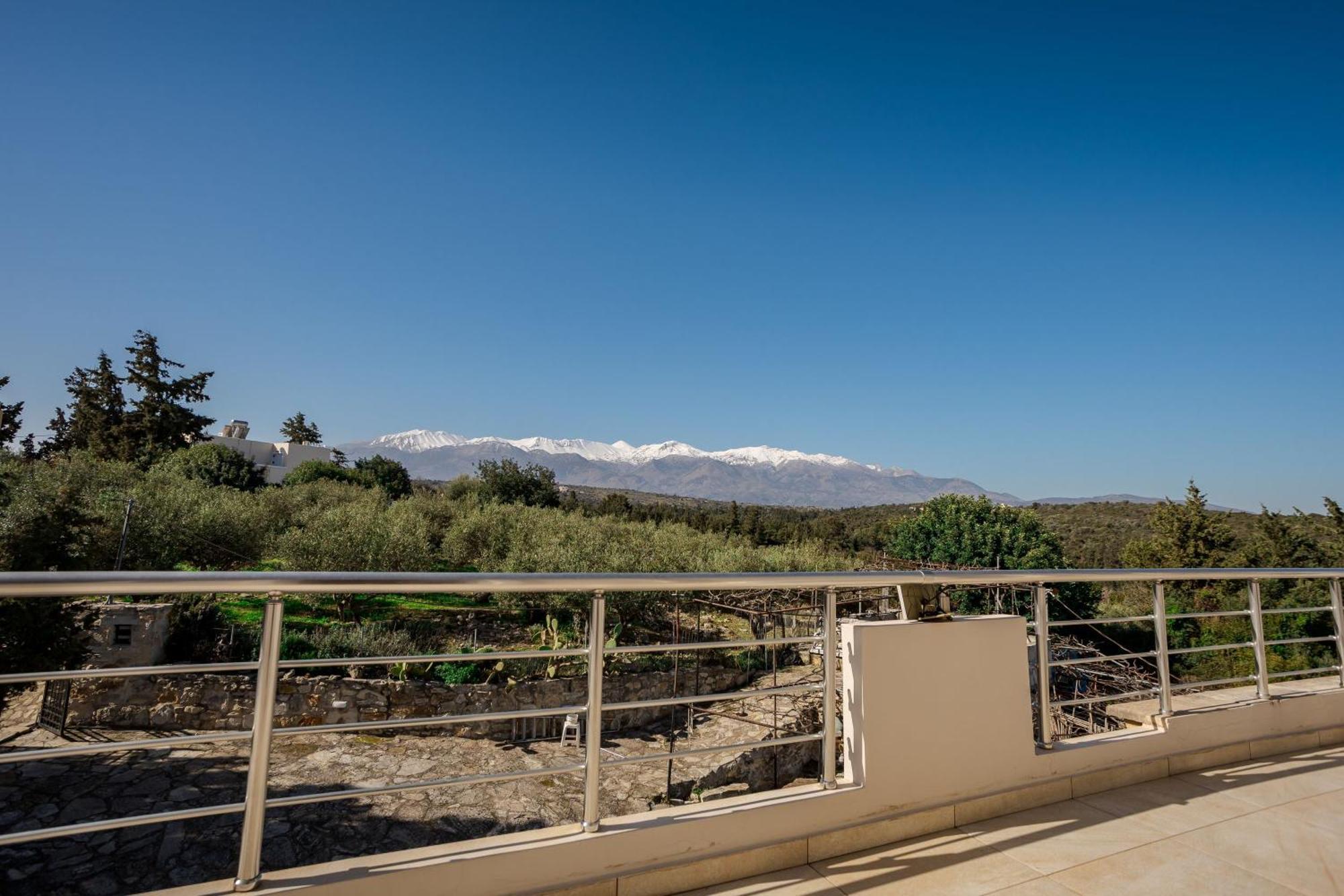 Villa Konstantinos Hilltop Vineyard Escape Almirida Dış mekan fotoğraf